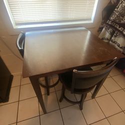 Swivel Stools with Table