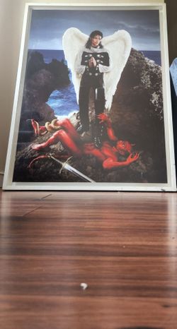 Michael Jackson archangel portrait