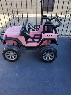 New pink 24v electric jeep for kids