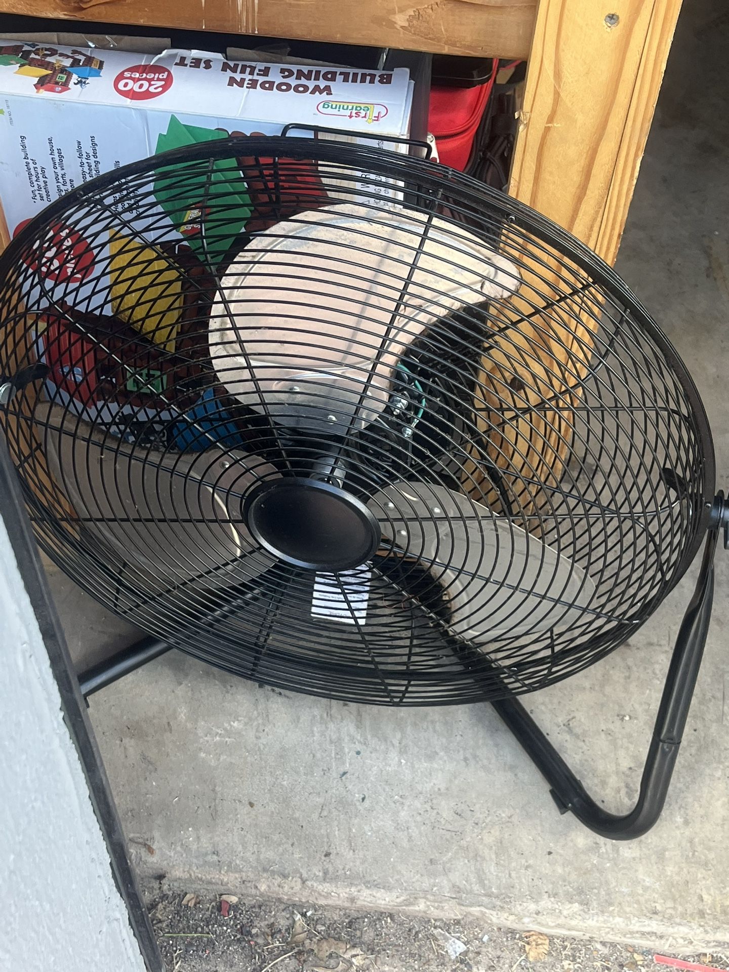 Two 20” fans