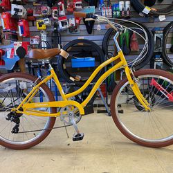 New Cruiser Retrospec Chatham, 7 Speeds, Frame Size 16’5”, Tire Size 26” - Free Delivery