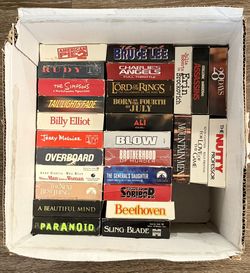 Lot Of 28 VHS Movies