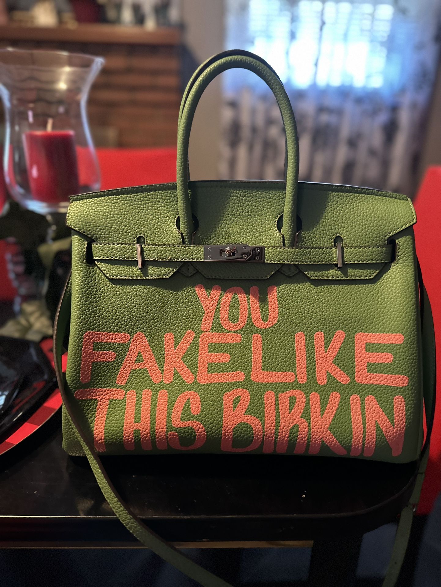 Black you fake like this Birkin