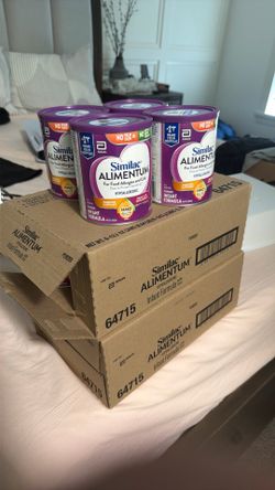 16 boxes of Alimentum