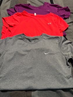 Womens size w Nike/ Under Amour lot
