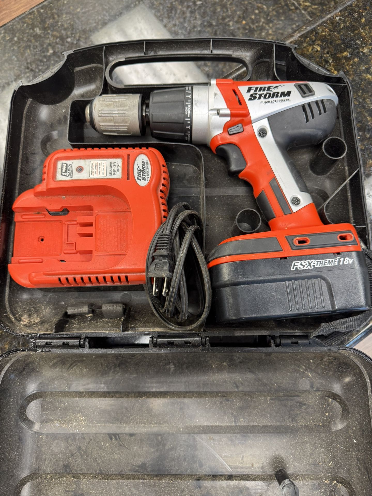 Black And Decker Firestorm Drill