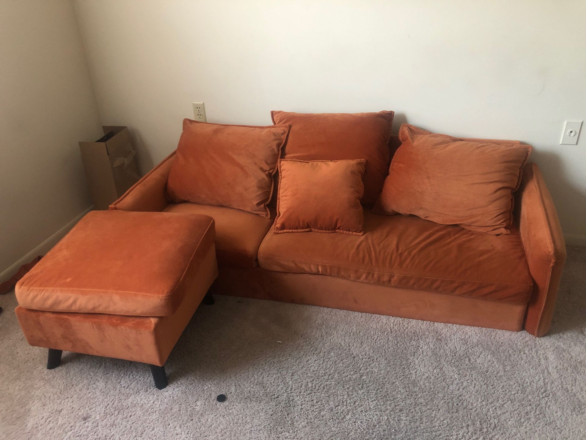 L-shaped couch