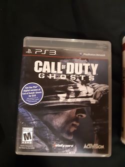 PS3 Call of Duty Ghosts