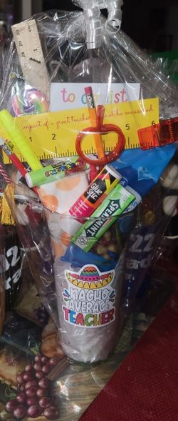 Teacher Gift Tumbler With Straw And Lid