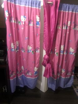 Hello kitty curtain