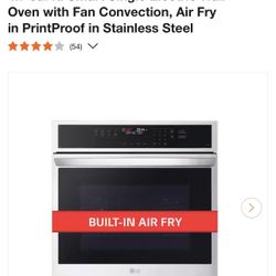LG 30” Single oven