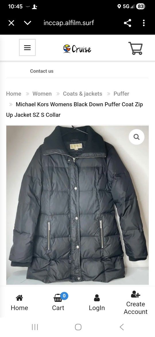 Michael Kors Women's Puffer Jacket
