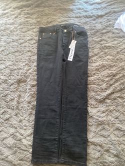 Purple jeans