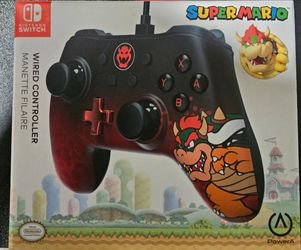Sealed Wired Bowser Nintendo Switch Controller