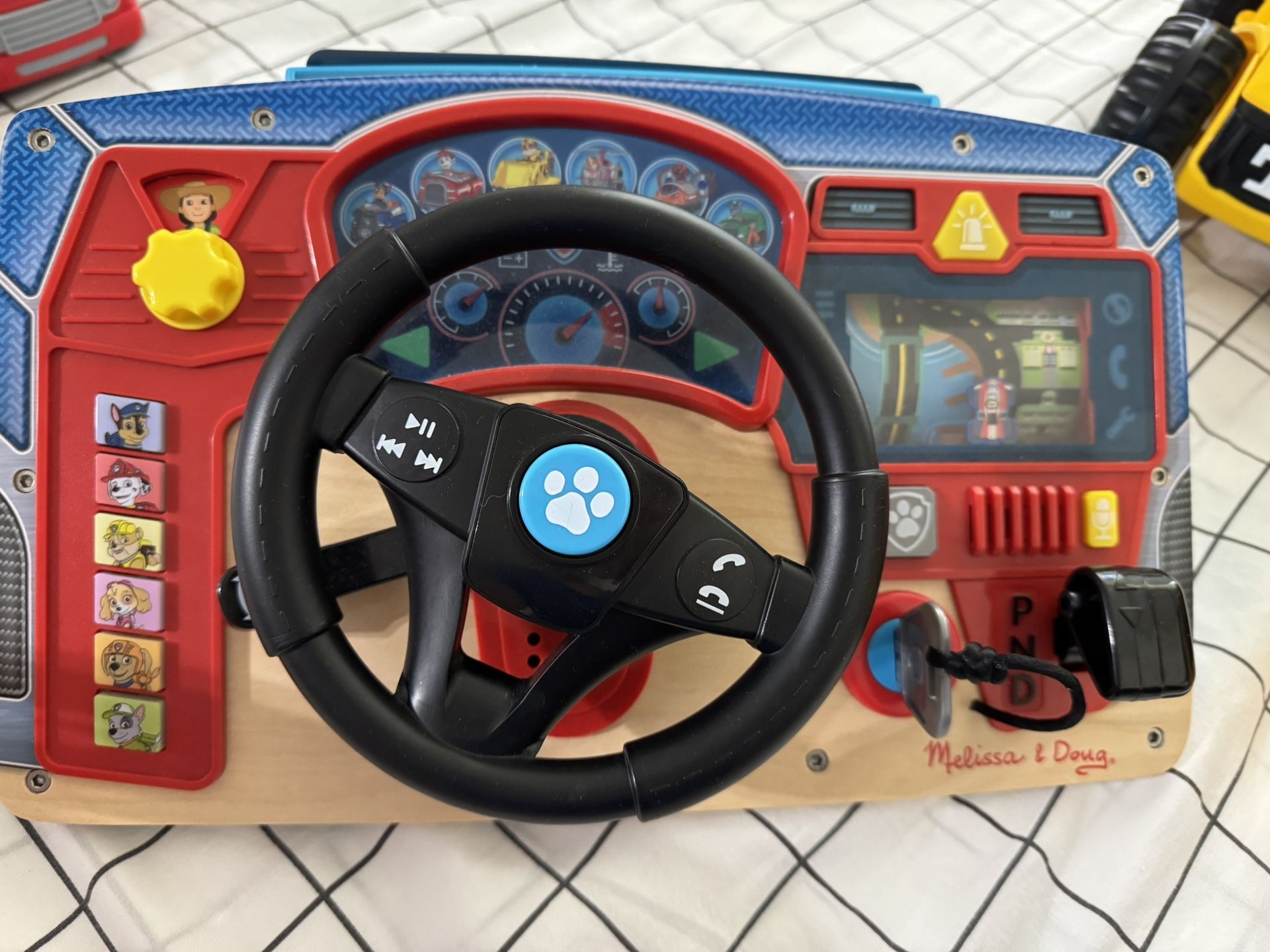 Melissa Doug Paw Patrol Wooden Dashboard