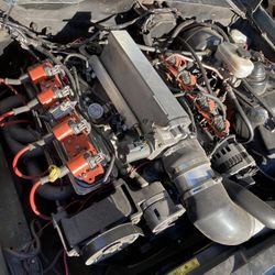 Small Block Chevy Motor