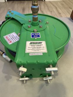 Speedaire Air /Water Hose Industrial Reel