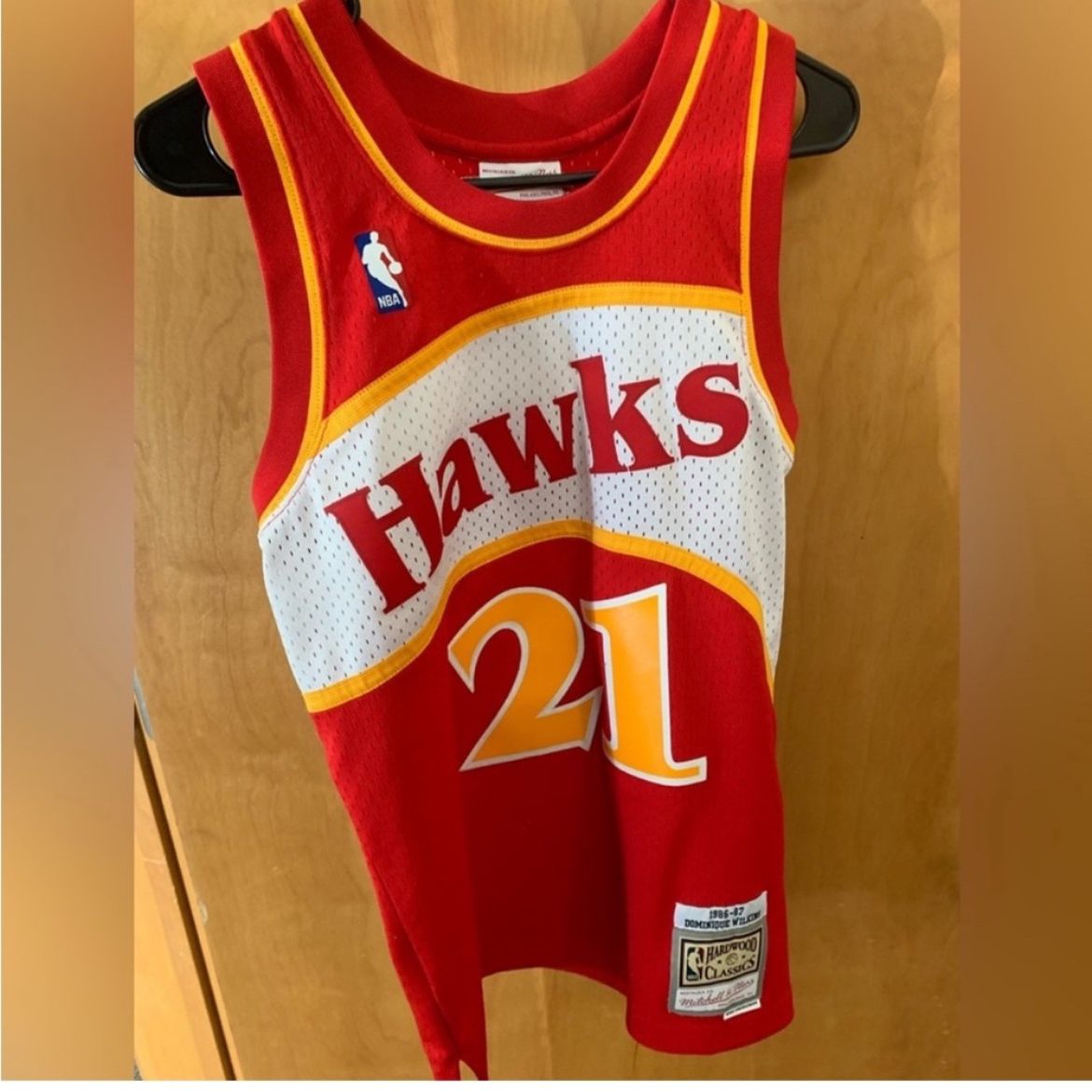 Dominique Wilkins Mitchell & Ness Jersey