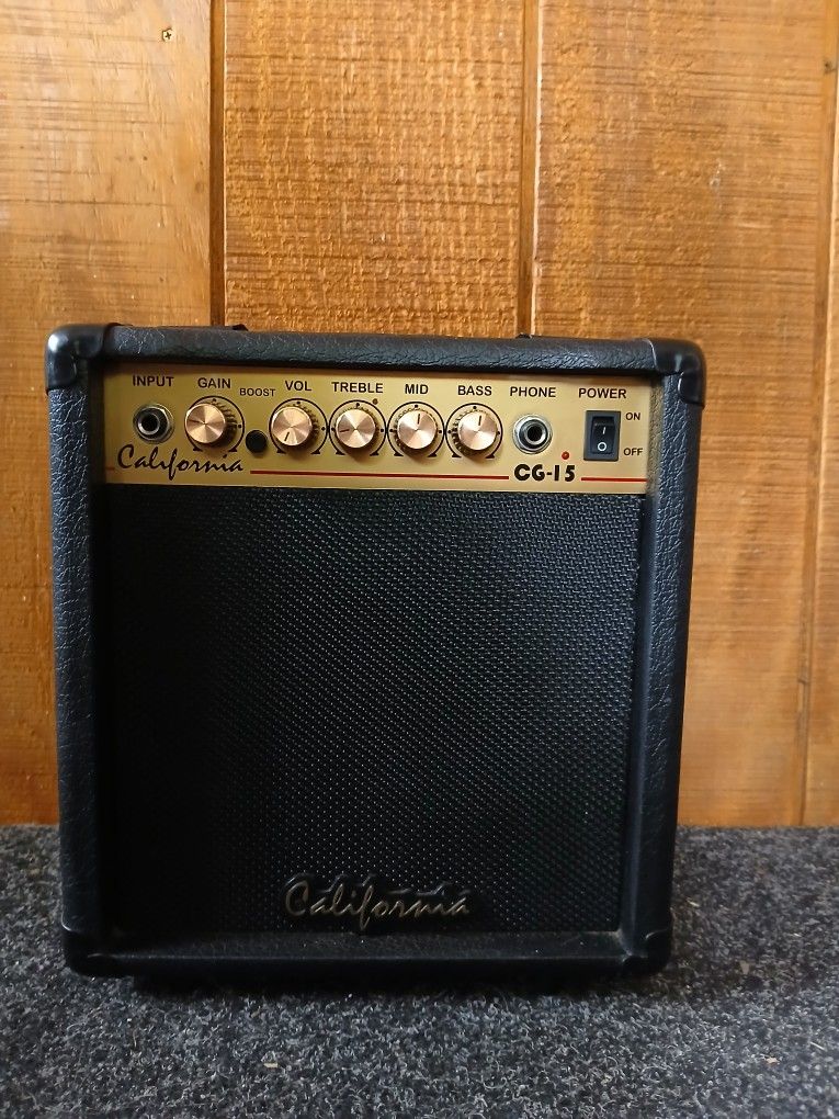 Like New Practice Amp, Built-in Over Drive Distortion