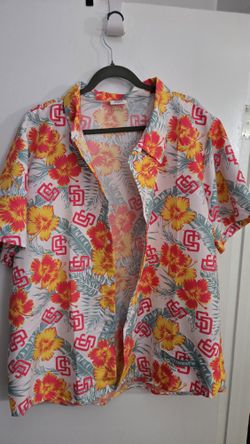 San Diego Padres Hawaiian Shirt (Size XL)