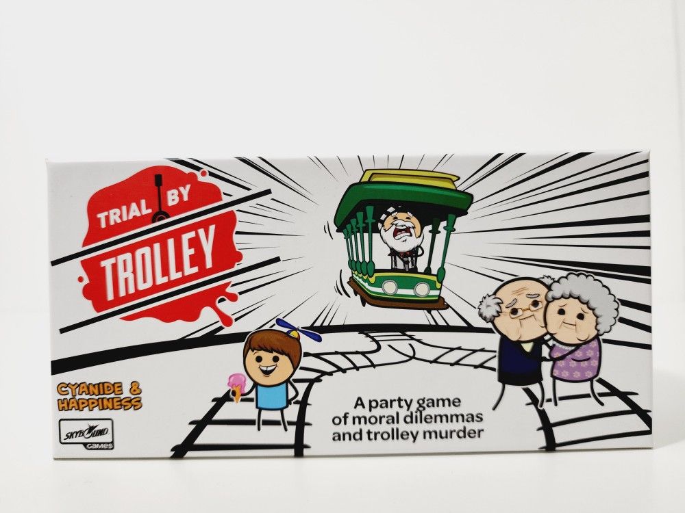 Trial By Trolley A Party Game of Moral Dilemmas And Trolley Murder Skybound
