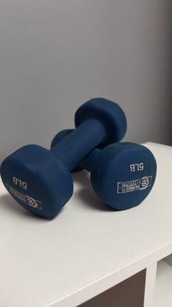 Pair of Dumbbells - 5 Pounds 