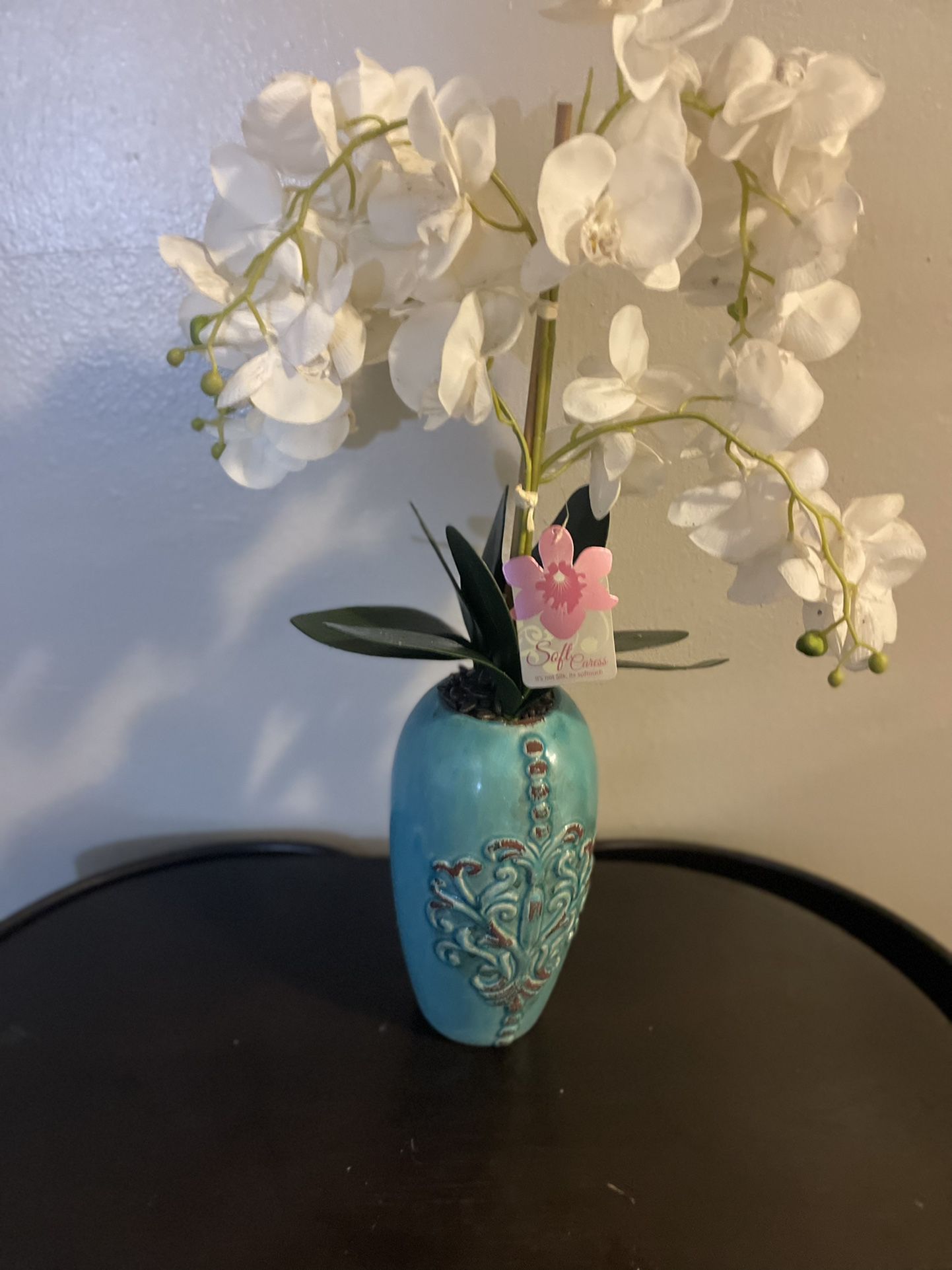 Artificial Orchid Flower Vase