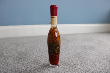 Decoration Pepper Glass Bottle