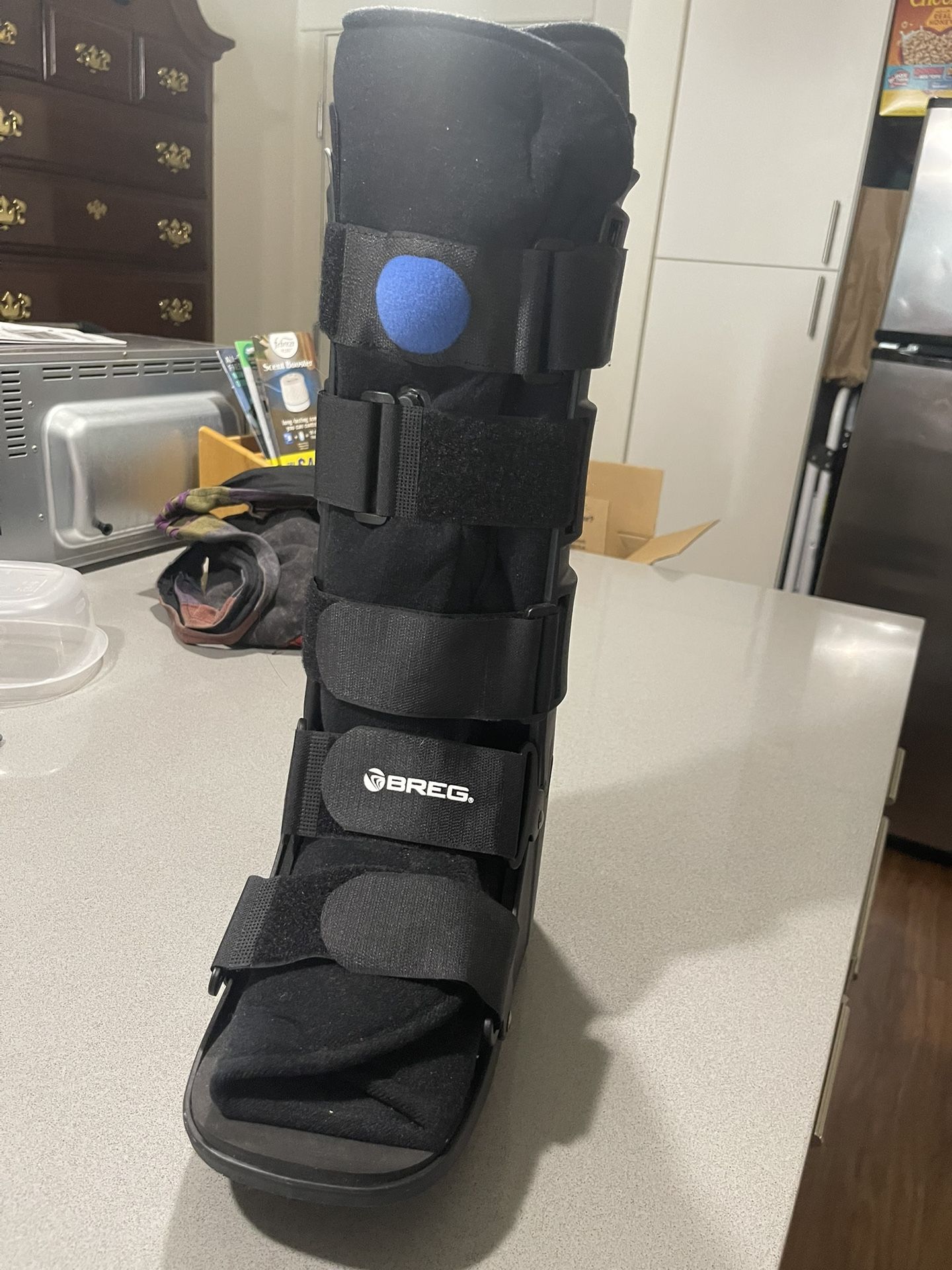 Crutches and Medical Boots