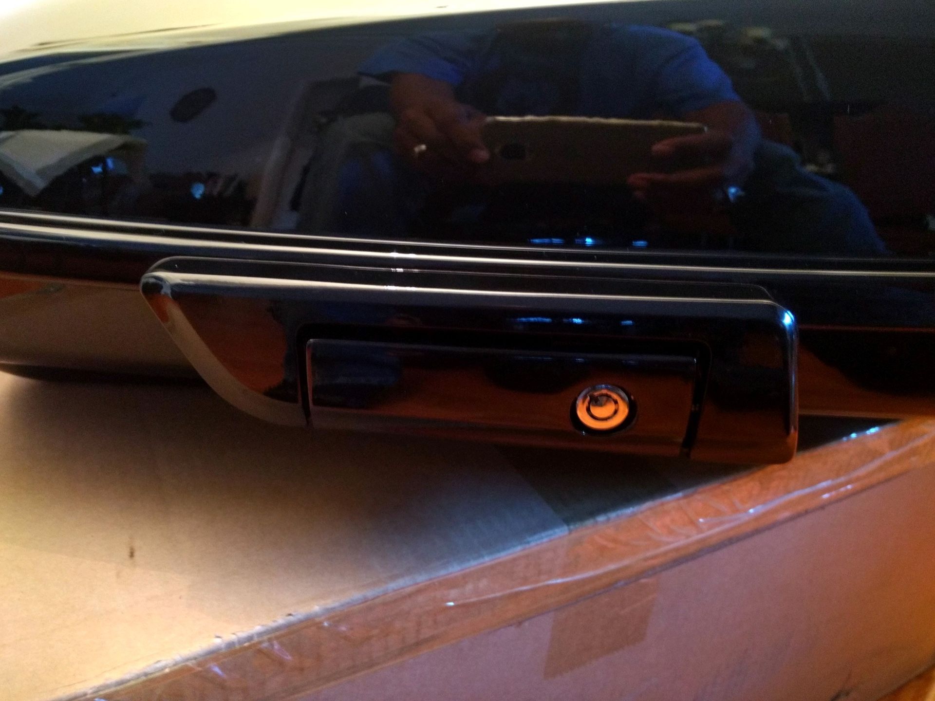 HARLEY DAVIDSON AFTERMARKET NEW CHOPPED TOUR PACK ALL BLACK HARDWARE MURDERED OUT