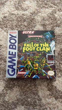 Teenage mutant ninja turtles fall of the foot clan for nintendo gameboy