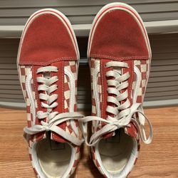 Vans Red Checkerboard Old Skool 