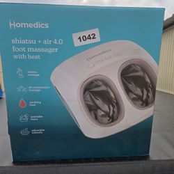 Shiatsu + Air 4.0 Foot Massager with Heat.