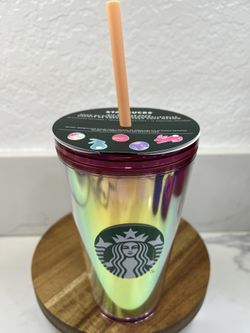 Starbucks LAC Holographic Easter Tumbler