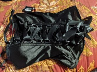 Black Satin Corset