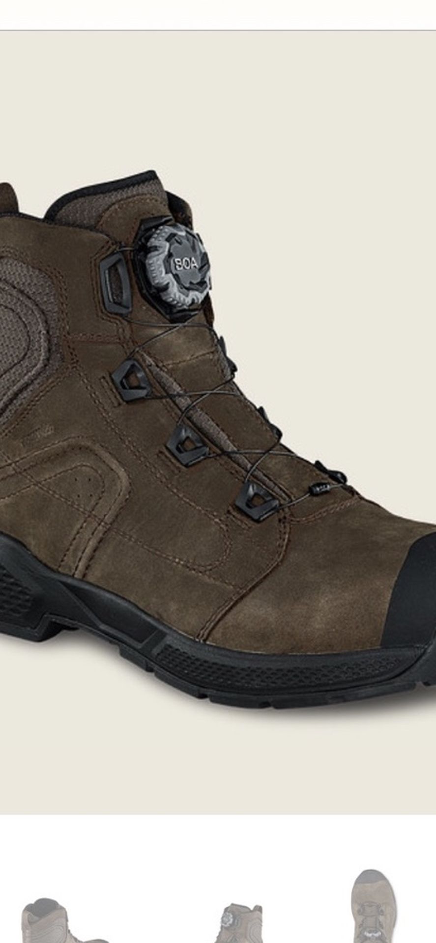 SIZE RED WING THE EXOS LITE WATERPROOF LEATHER SAFETY TOE BOOTS