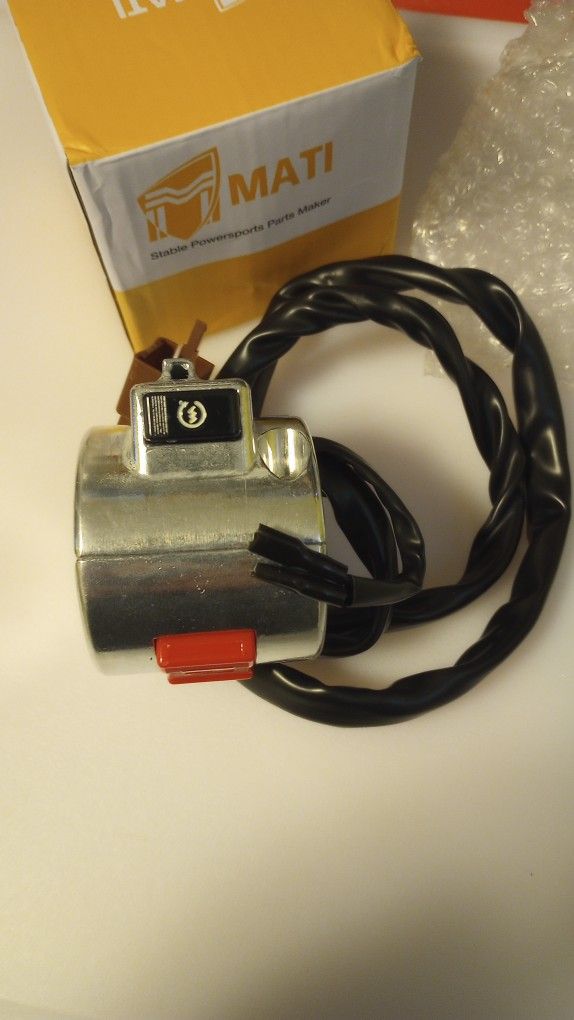 Motorcycle Start -Stop Kill Switch Right Side