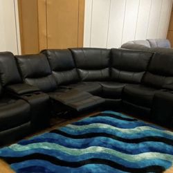 Madrid reclining sectional $1299 with easy finance