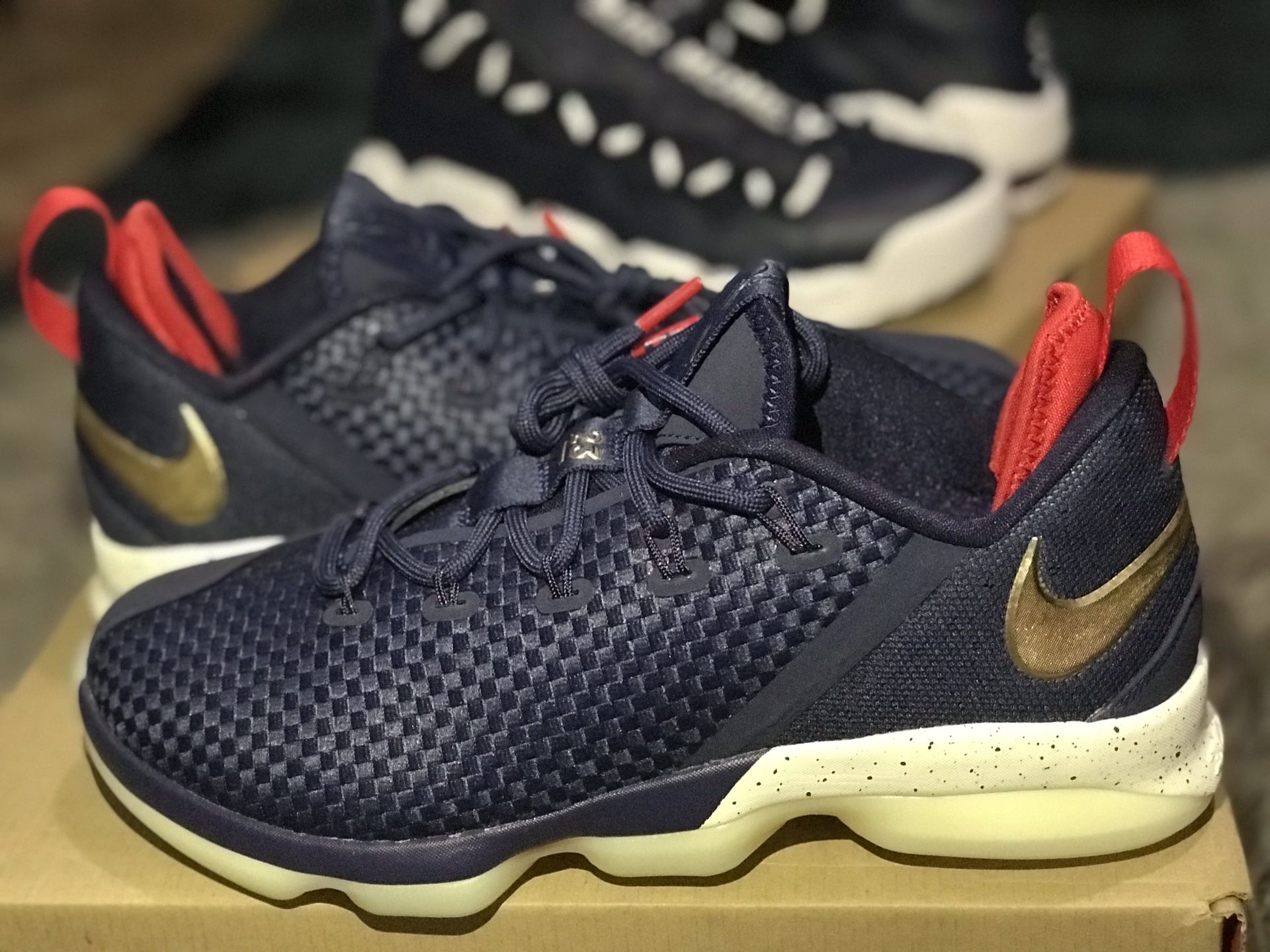 Nike Lebron 14 Navy Low