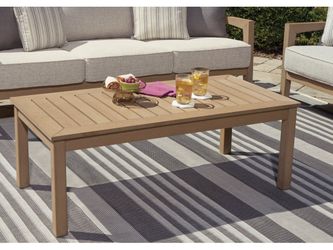 Hallow Creek Driftwood Outdoor Coffee Table