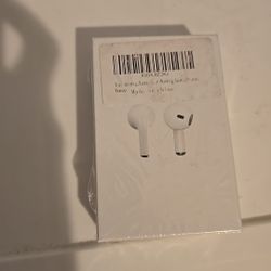 bluetooth earbuds wireless new white