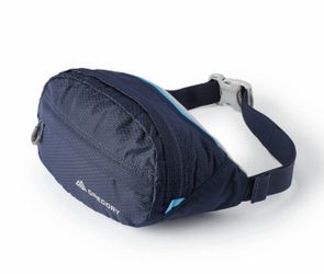 $29 New Gregory Nano Waistpack Fanny Pack Belt Bag 3.5L Navy Blue Unisex