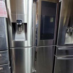 Samsung Flex With Family Hub Stainless Steel French Door Refrigerator With 🧊 💧 Dispenser