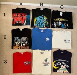 Concert T-shirts