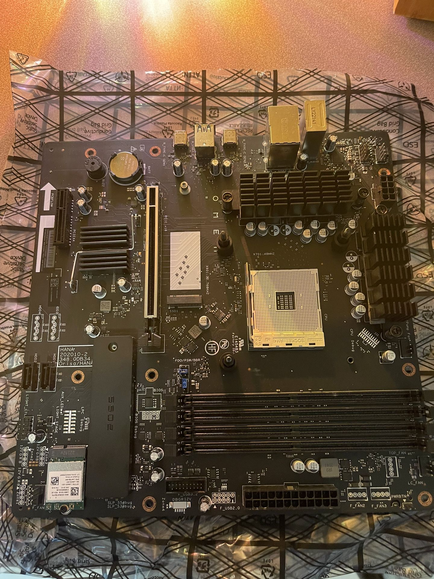 Hana B550 Motherboard Am4