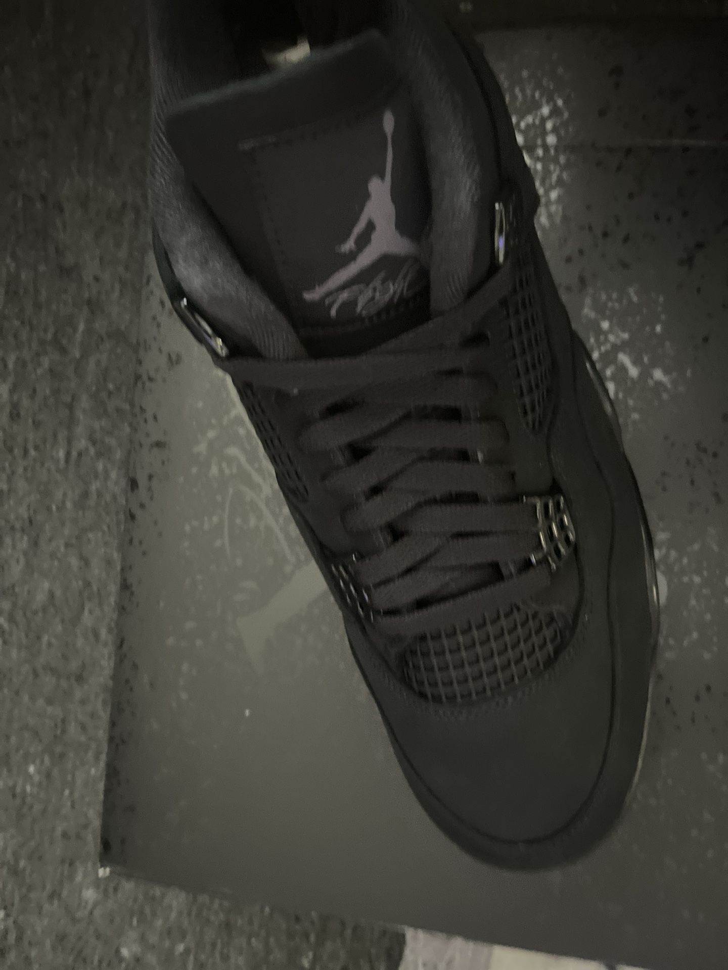 Jordan 4 Black Cat Size 12