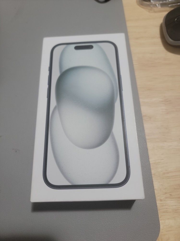 iPhone 15 128gb Black Sealed for CRICKET