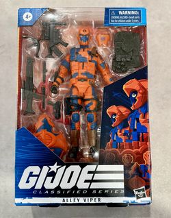 GI Joe Classified Series Alley Viper – 6” Action Figure (Sealed / New in Box)