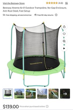 8 FT Trampoline - NEW