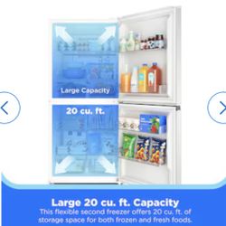 50/50 Flex 3 Way Convertible Upright Freezer/Refrigerator 20-cu ft Garage Ready Frost-free Upright Freezer ( Stainless Steel ) ENERGY STAR Certified